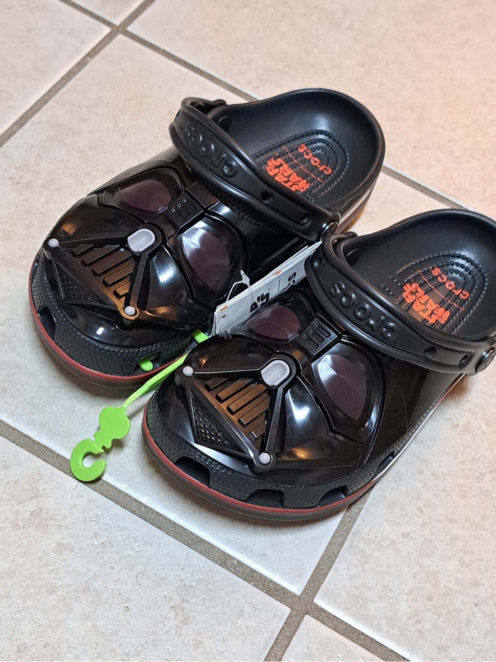 Crocs x Star Wars "Darth Vader" Classic Crocs - Women's size 8 / Men's size 6
